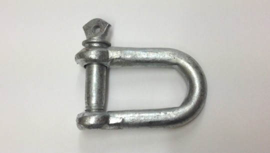 22MM D SHACKLE GALV (PIN DIAMETRE)