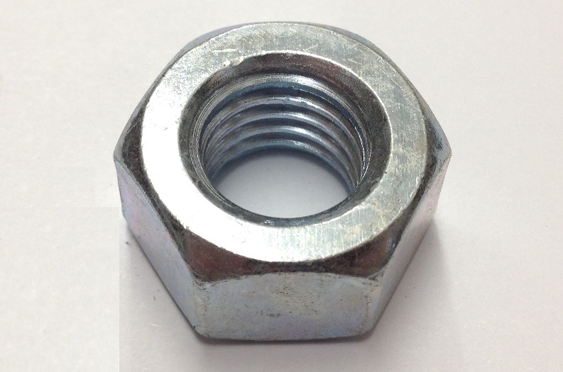 1 2 BSW HEX NUT ZP